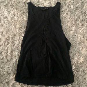 Black tank top. Brand ZARA for men